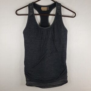 ATHLETA Tank Top Women's Medium Royal Pigeon Built in Bra‎ Racerback Activewear
